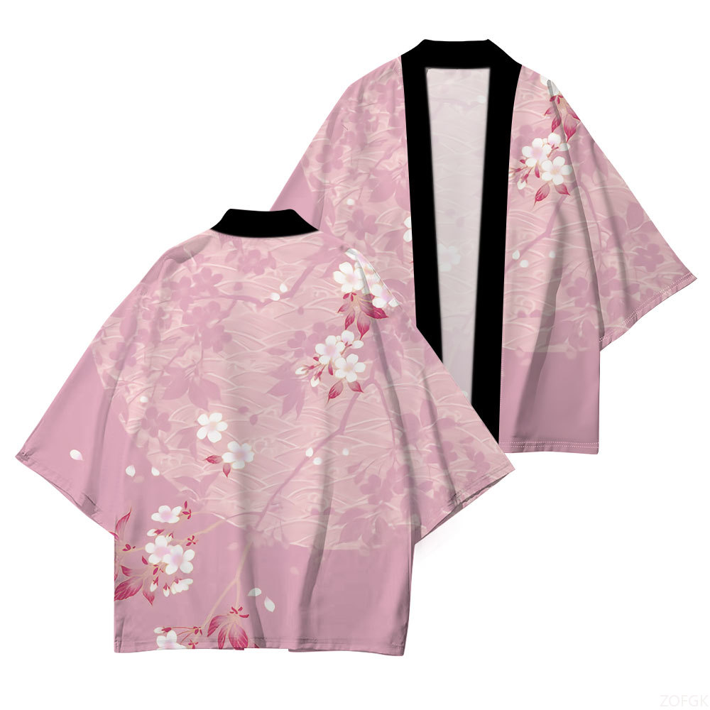 Japanese Traditional Dress Jap - Embroidery Cotton Shirt ulasan dan harga