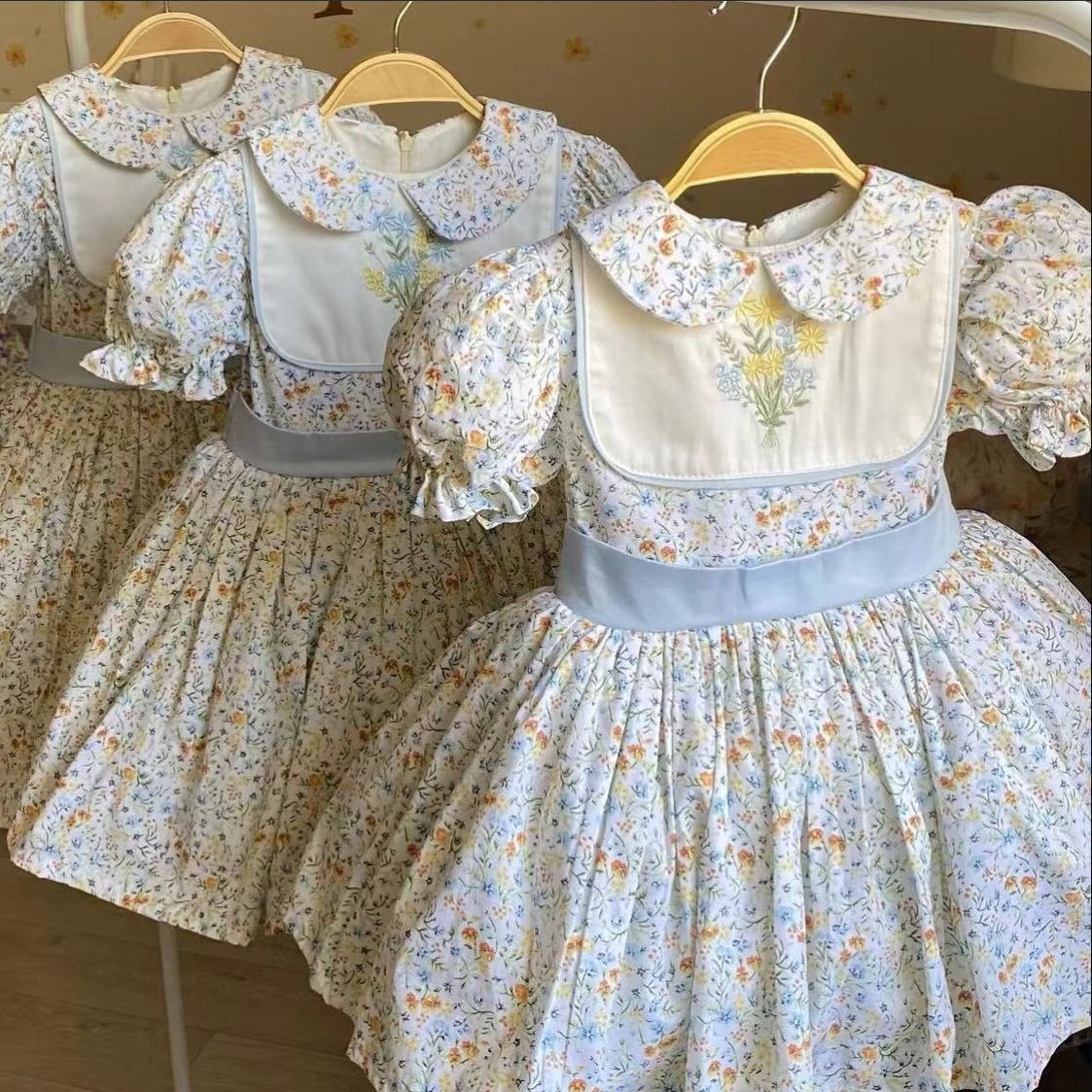 0-12Y Baby Girl Summer Flower  - Embroidery Kebaya ulasan dan harga