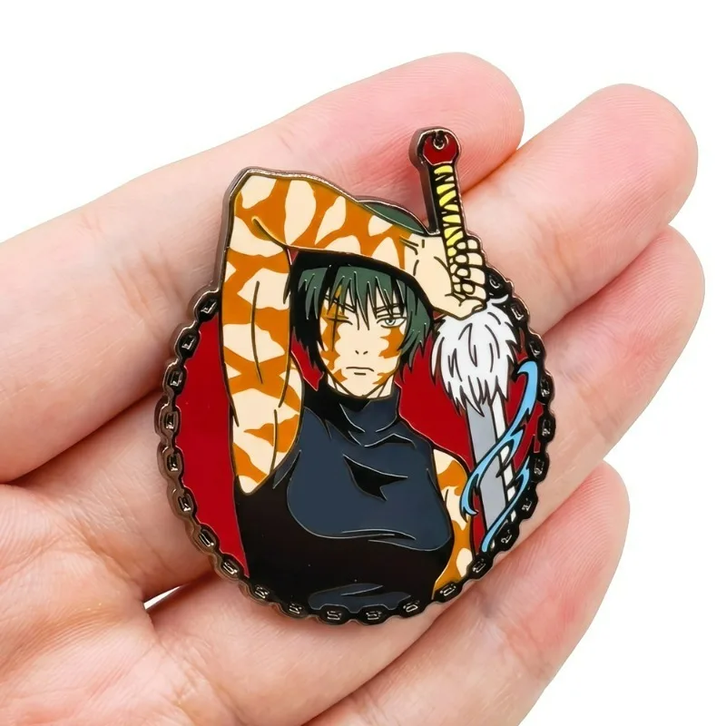 Jujutsu Kaisen Maki Zenin JJK  - Embroidery Design Logo ulasan dan harga