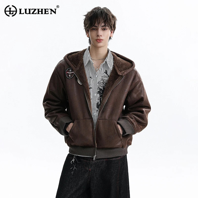 LUZHEN 2026 Winter Original Em - Embroidery Design Logo ulasan dan harga