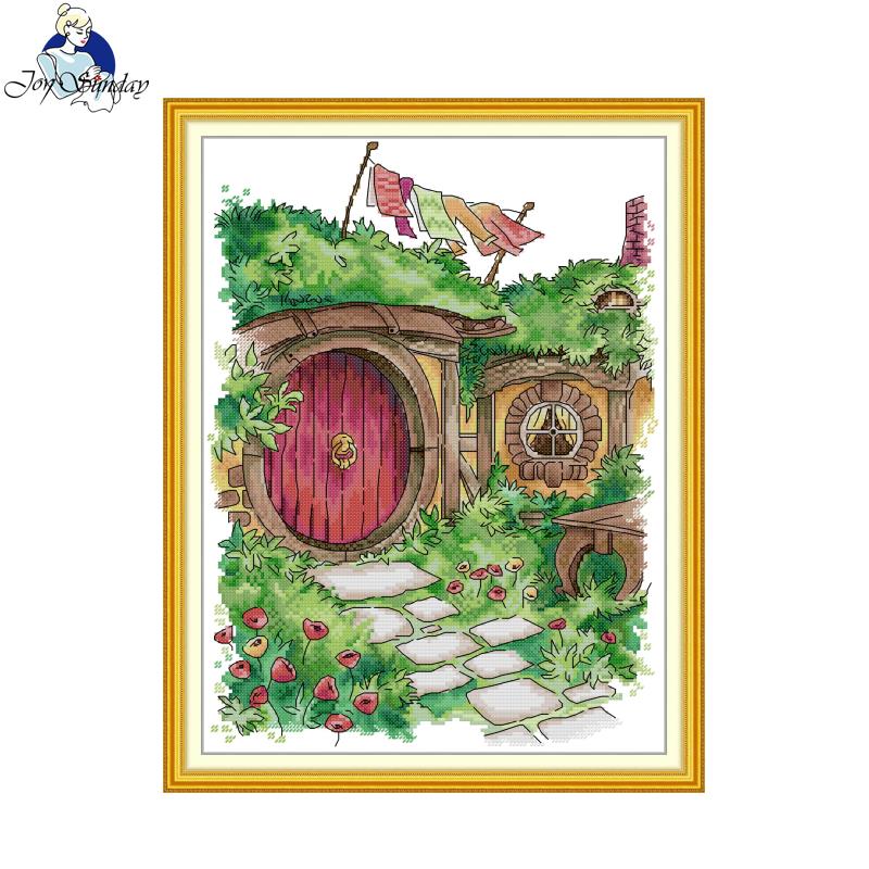 Joy Sunday The Hobbit Hut Patt - Embroidery Meaning ulasan dan harga