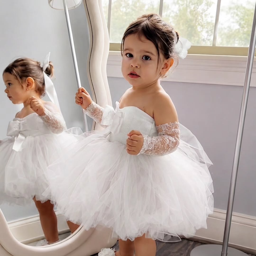 Princess Yellow Flower Girl Dr - Embroidery Yellow Dress ulasan dan harga
