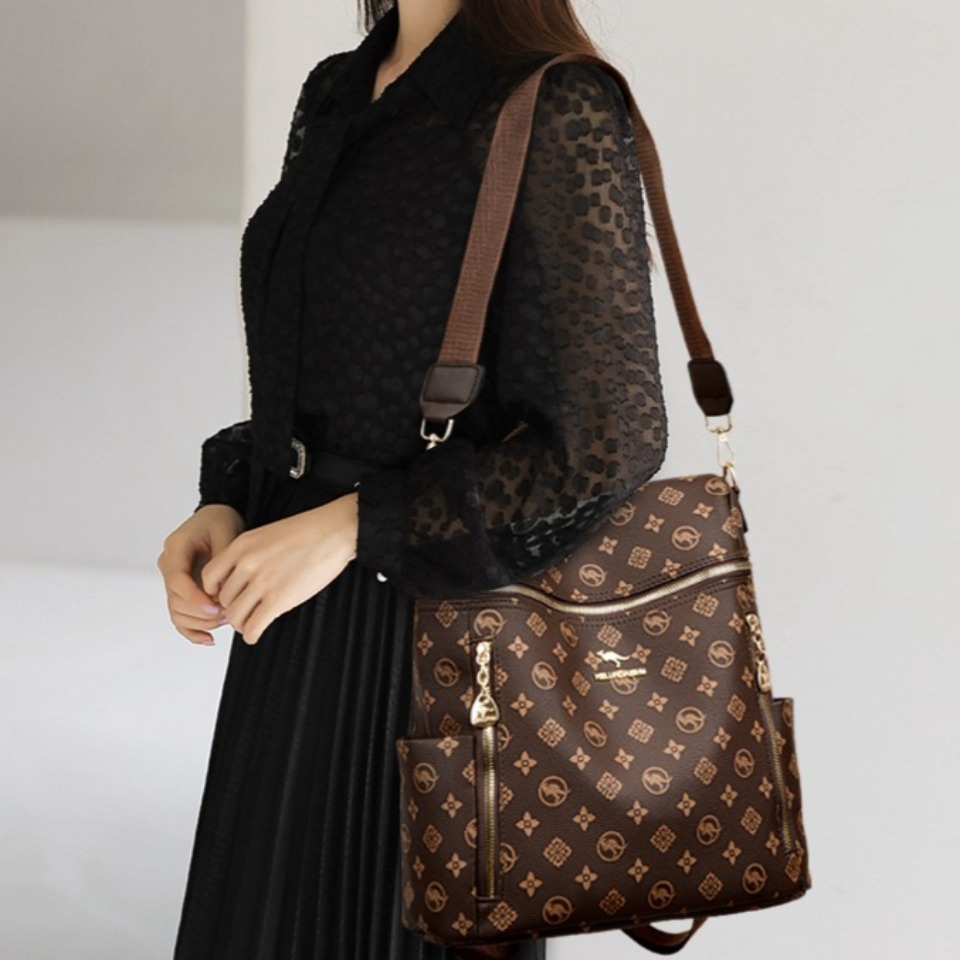 Genuine Brand Women's Soft Lea - Embroidery Design Logo ulasan dan harga
