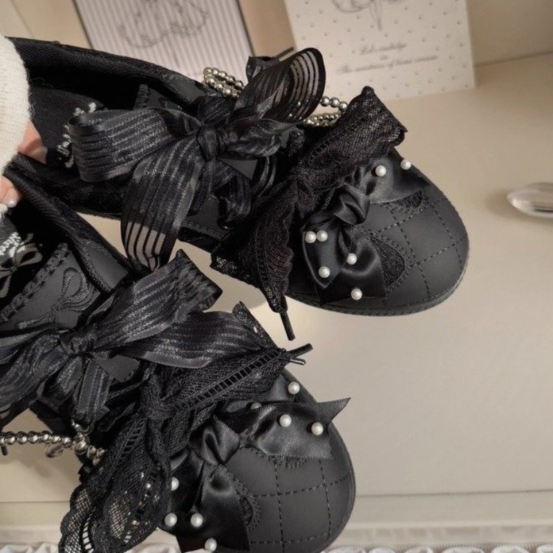 Fashion Sweet Lolita Flat Snea - Embroidery Garments ulasan dan harga