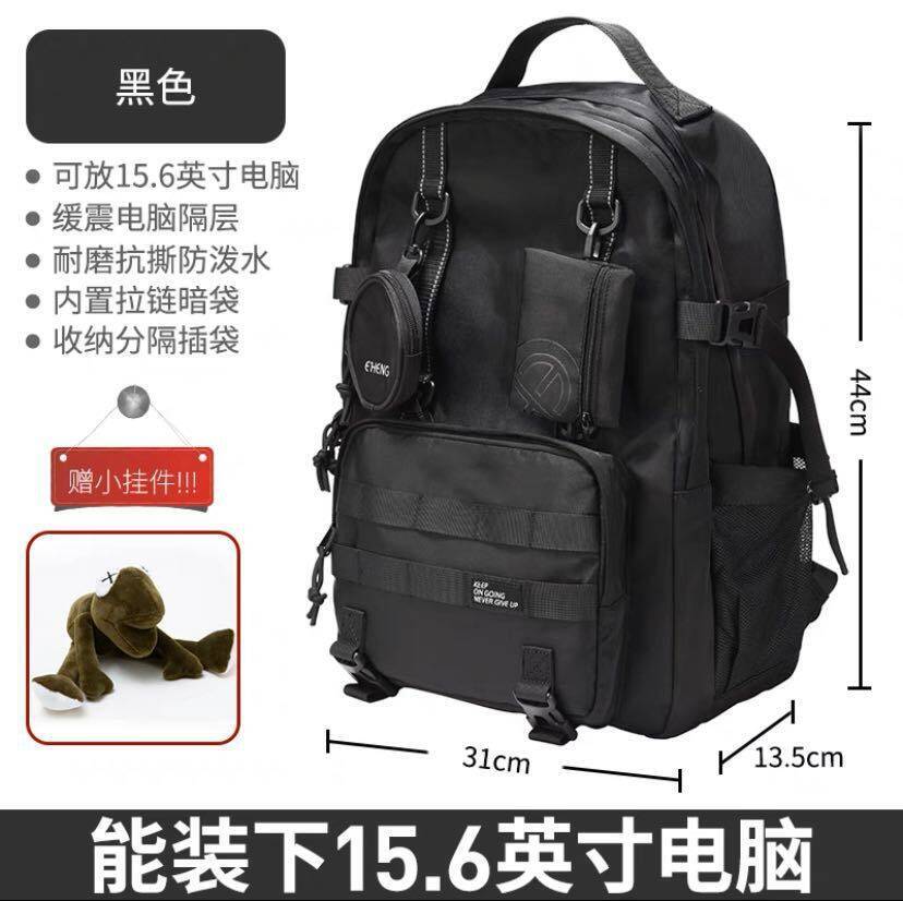 Men Functional Outdoor Travel  - Embroidery Bag ulasan dan harga