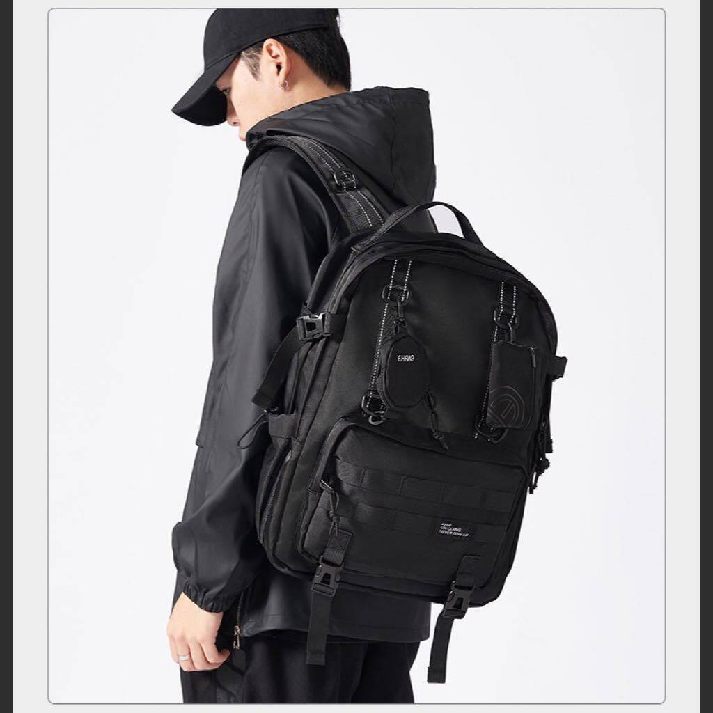Men Functional Outdoor Travel  - Embroidery Bag ulasan dan harga