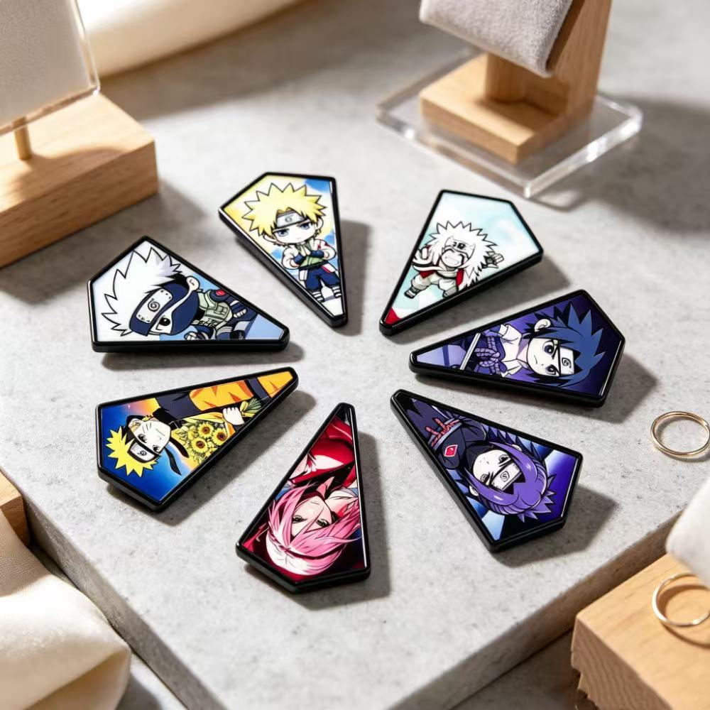 7pcs Cute Cartoon Anime Enamel - Embroidery Reddit ulasan dan harga