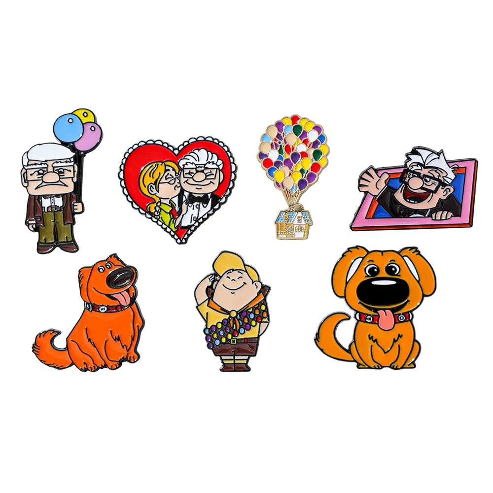 7Pcs Anime Cartoon Brooch Crea - Embroidery Bali ulasan dan harga