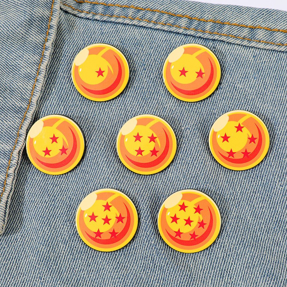 Dragon Ball Anime Metal Badge, - Embroidery Reddit ulasan dan harga